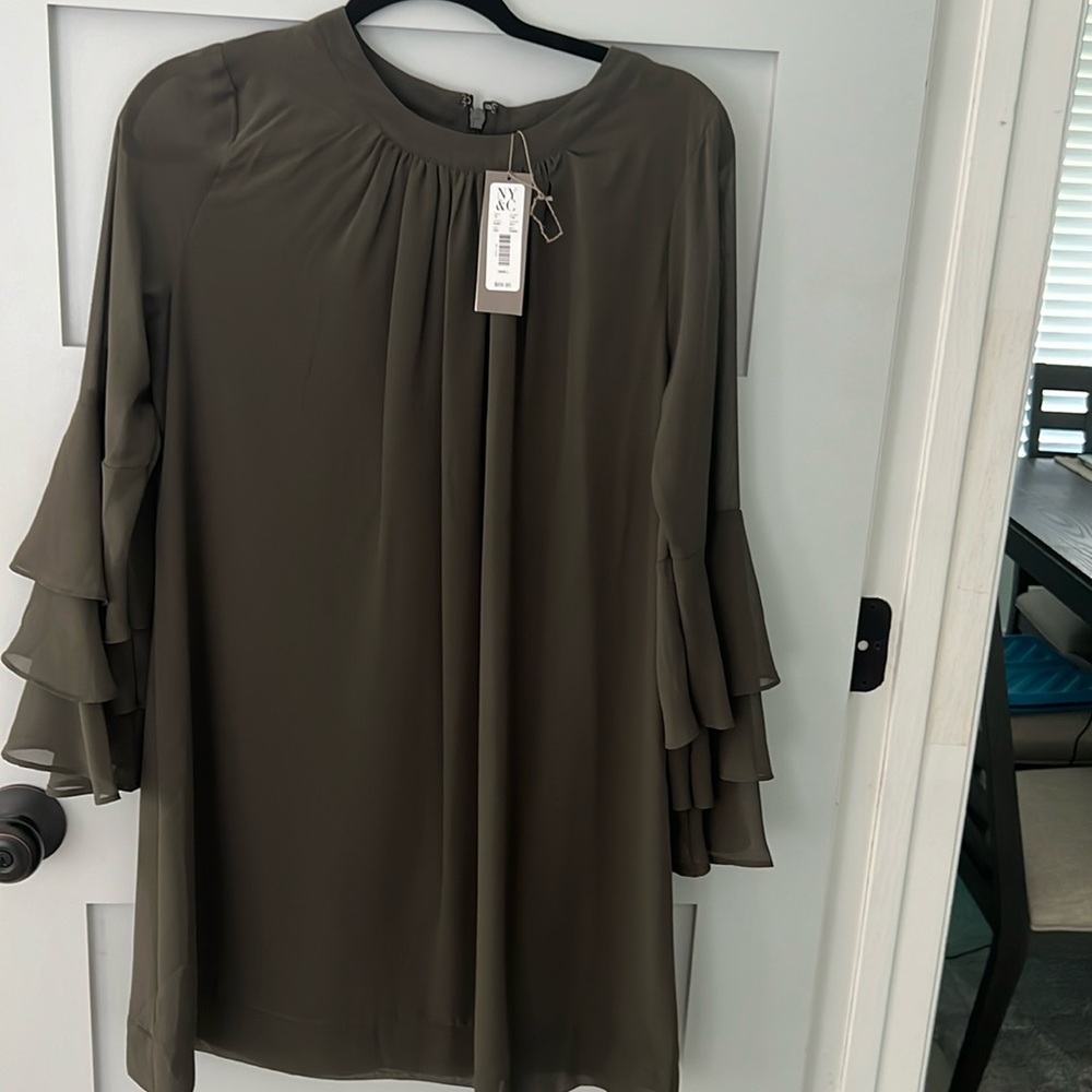 Eva mendes Mindi dress , color hunter green, size small